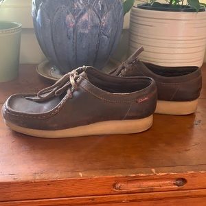 Clarks Wallabee Mocs, US size 8, EU size 39